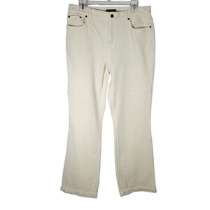 Lauren Ralph Lauren vintage cream corduroy boot cut pants Size 10